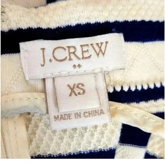 J.Crew Sleeveless Striped Midi Dress Size XS - Picture 9 of 9